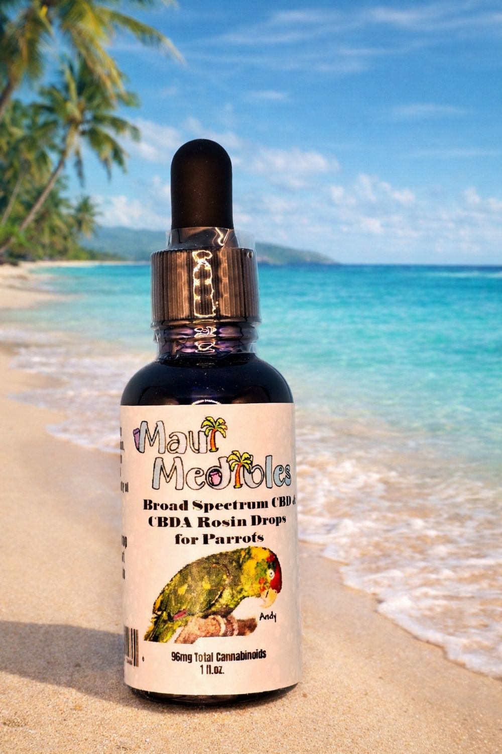 Broad Spectrum CBD &amp; CBDA Rosin Drops for Parrots