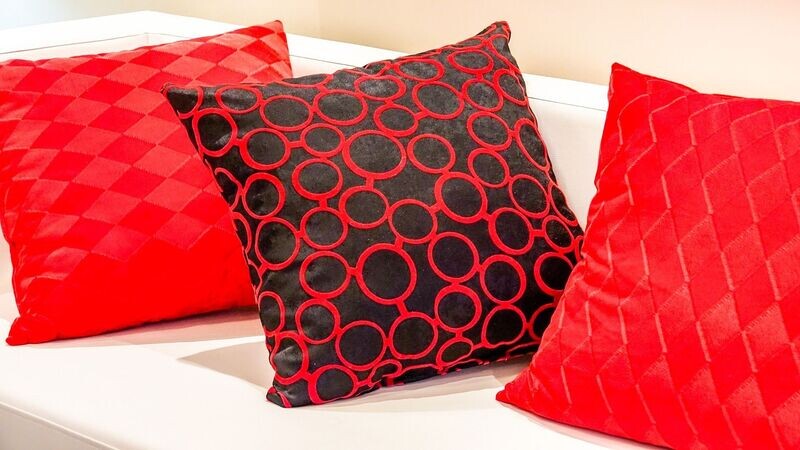 Coussin tissu