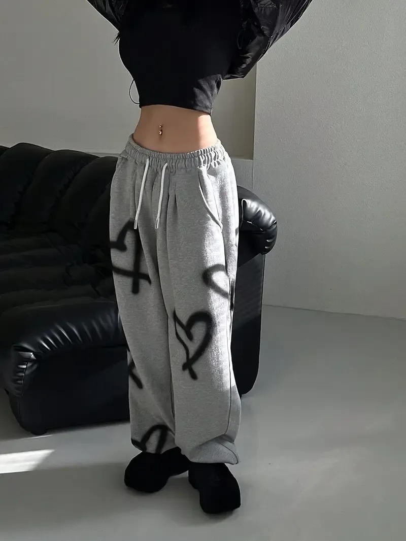 Heart Painted Joggers