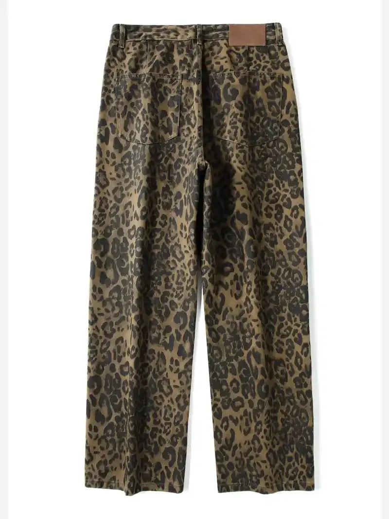 Cheetah Print Jeans