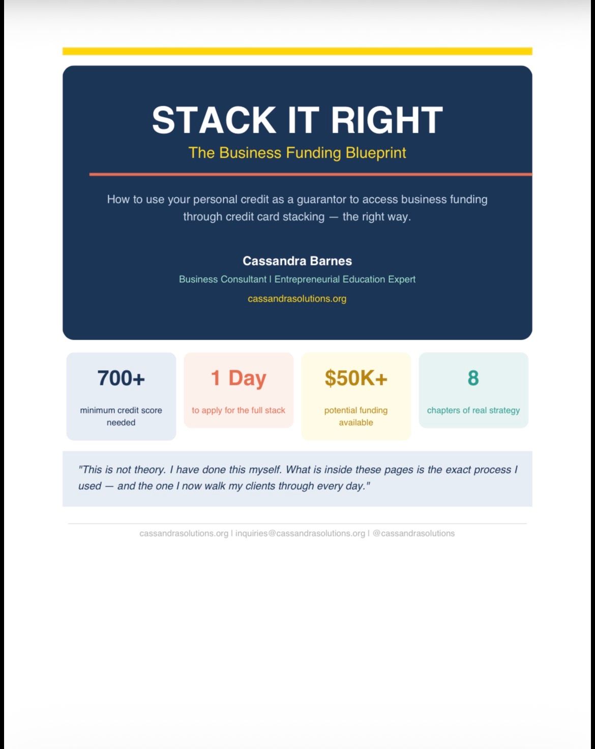 Stack It Right ebook