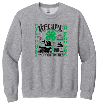 Cutler Clovers 4-H Club Crewneck Sweatshirt