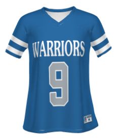 Warren Football Fan Jersey LADIES - Blue