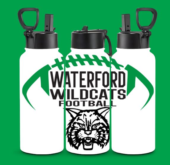 Waterford Football 32oz Hydro Tumbler