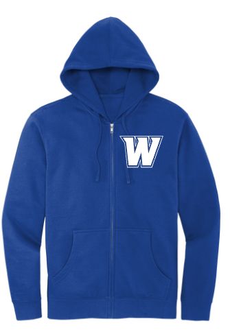 Warren Warriors Full Zip Sweatshirt