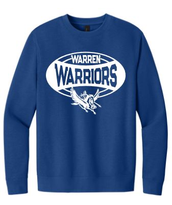 Warren Warriors Crewneck Sweatshirt - Oval Design