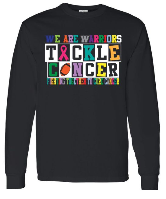 Warren Football Tackle All Cancer Long Sleeve T
