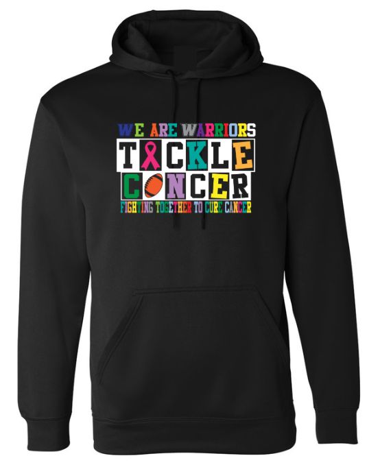 Warren Football Tackle All Cancer Hoodie