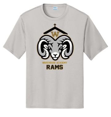 Warehouse Academy Moisture Wick T-Shirt Design 1 Ram