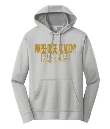 Warehouse Academy Moisture Wick Hooded Sweatshirt Design 2