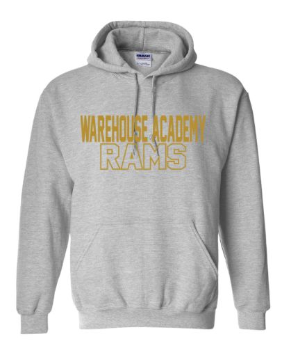 Warehouse Academy Hooded Sweatshirt Design 2