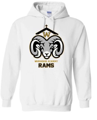 Warehouse Academy Hooded Sweatshirt Design 1 Ram