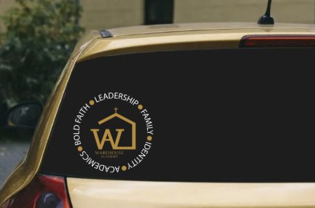Warehouse Academy 6&quot; Car Decal