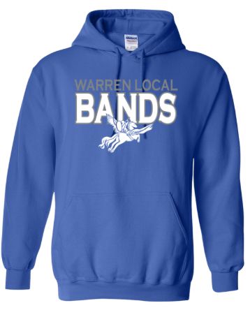 Warren Local Bands Hoodie Design 2