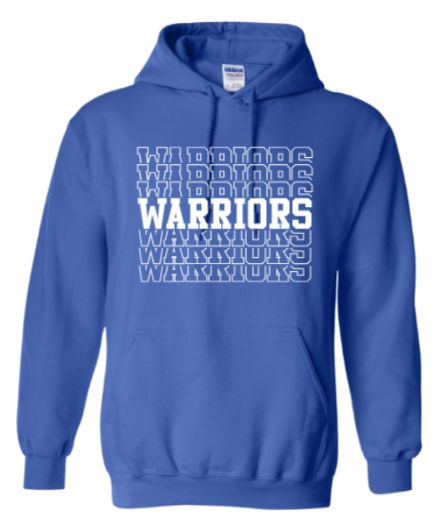 Warren Warriors Hoodie Design 2