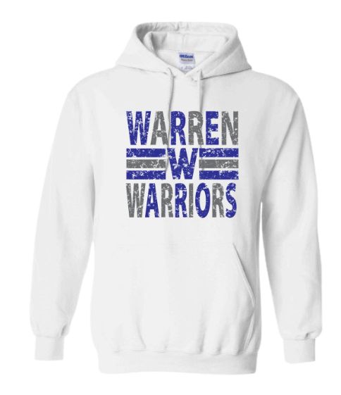 Warren Warriors Hoodie Design 1