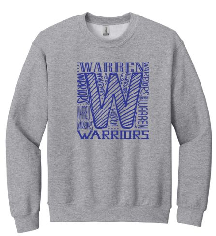 Warren Warriors Crew Design 3