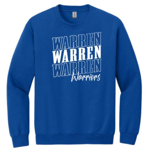 Warren Warriors Crew Design 4