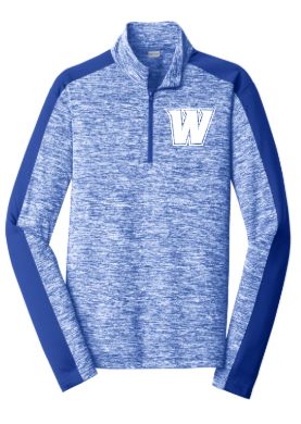 WMS Heathered 1/4 Zip