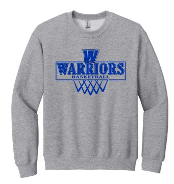 Warren Girls Basketball Crewneck Sweatshirt Design 1
