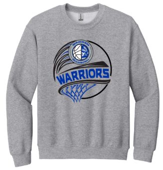 Warren Girls Basketball Crewneck Sweatshirt Design 2