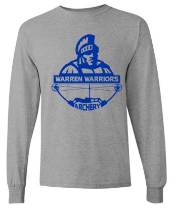 Warren Archery Long Sleeved T Design 1