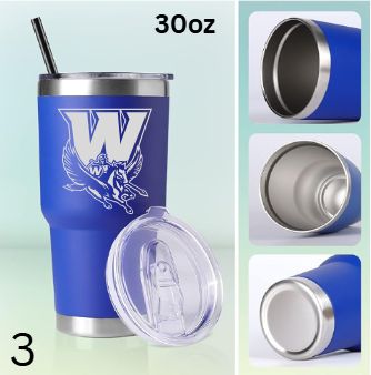 Warren 30oz Laser Engraved Tumbler - Design 3