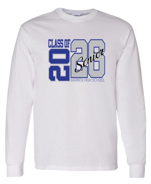 Warren Class of 2026 Long Sleeve T - Design 2