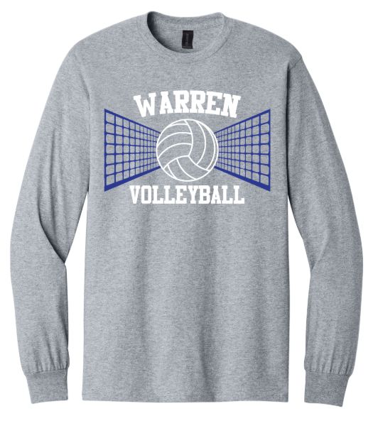 Warren Youth Volleyball Long Sleeve T