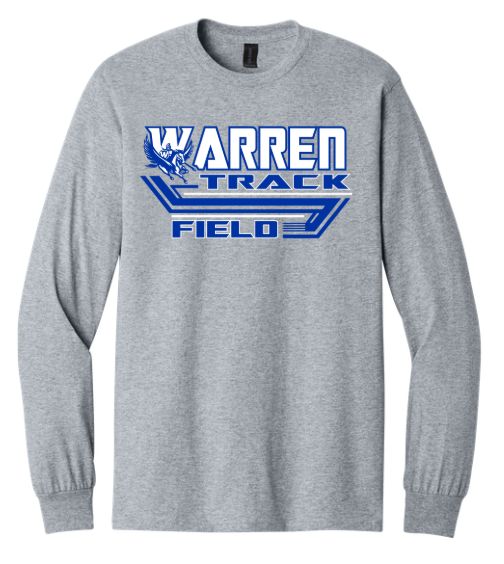 Warren Track Long Sleeve T Design 2