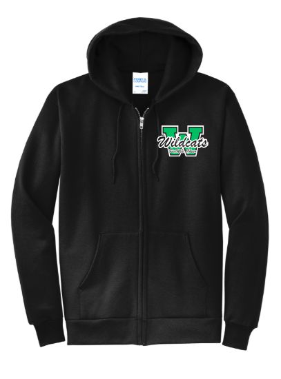 Waterford PeeWee Cheer Full Zip Sweatshirt