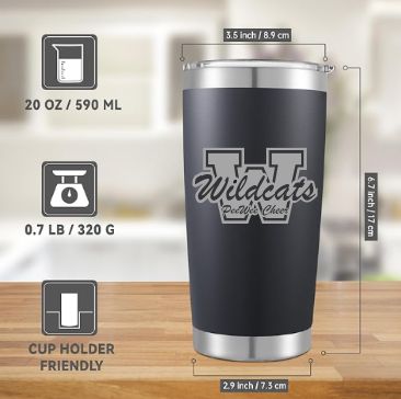 Waterford PeeWee Cheer Engraved Tumbler