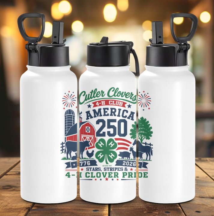 Cutlet Clovers 4H Hydro Tumbler