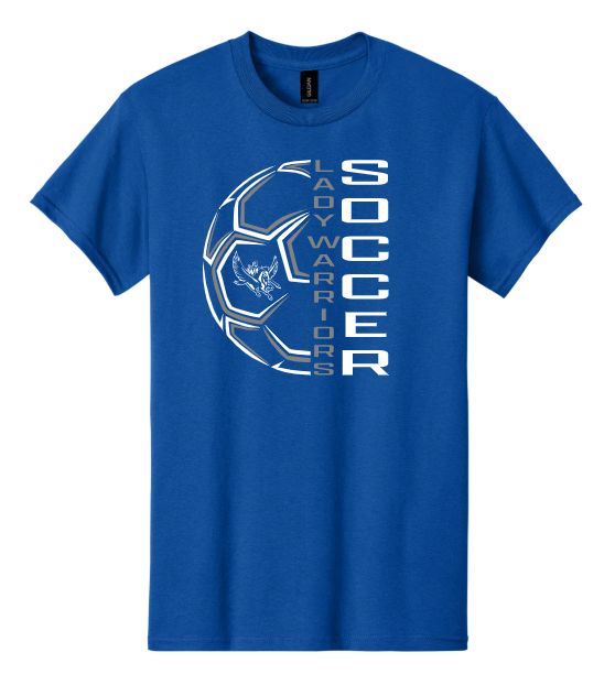Warren Lady Warriors Soccer Throw-Out Shirts