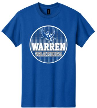 WMS T Blue - Circle Design