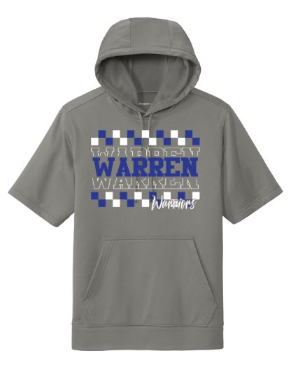 WMS Moisture Wick Short Sleeve Hoodie