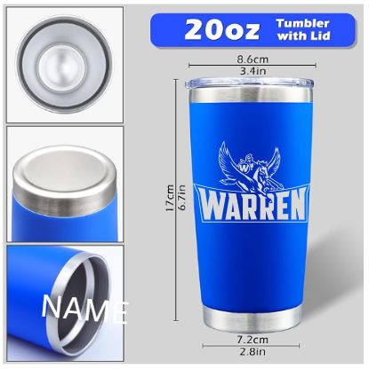 WMS 20oz Laser Engraved Tumbler