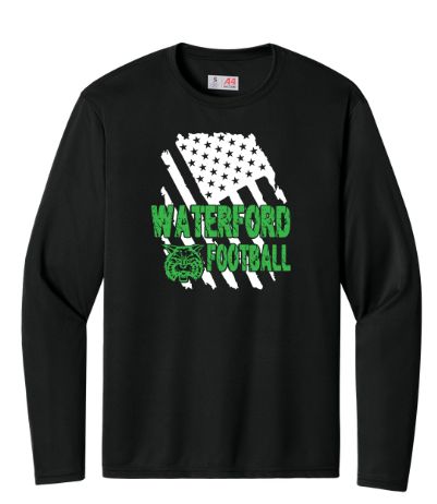 Waterford PeeWee Football Long Sleeve Moisture Wick T
