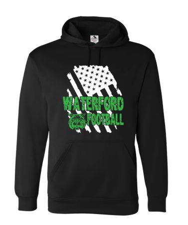 Waterford PeeWee Football Moisture Wick Hoodie