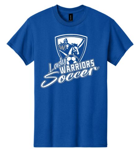 Lady Warriors Soccer T Design 1