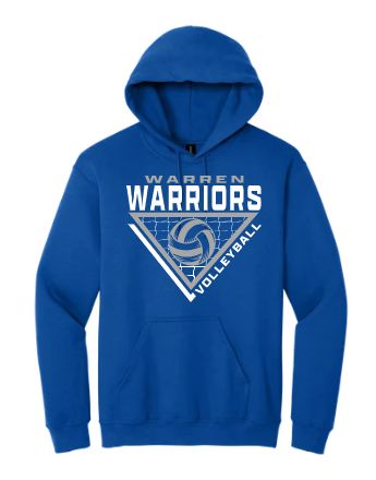 Warren Volleyball Hooded Sweatshirt