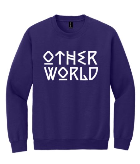 Other World Crewneck Sweatshirt Purple