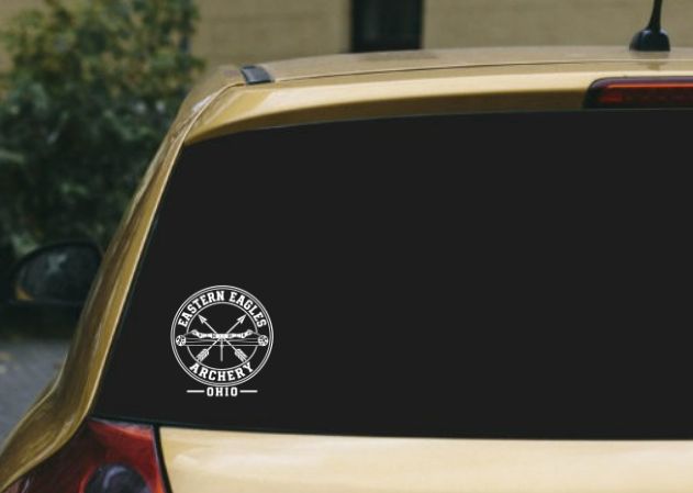 Eastern Archery Car Decal - 6"