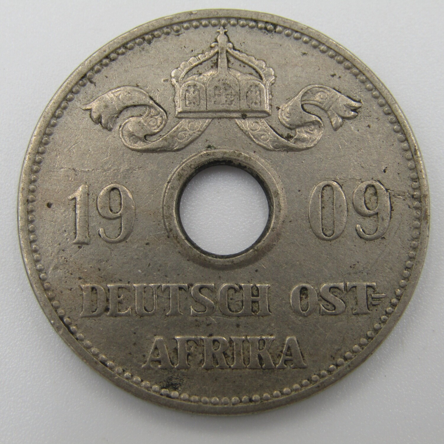German East Africa 1909 J 10 Heller XF