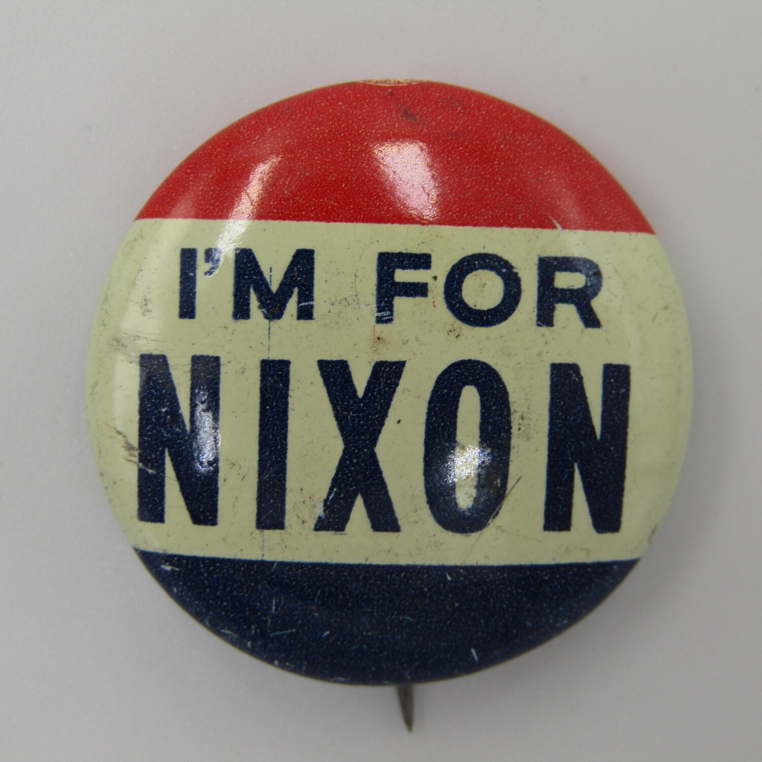 USA I&#39;m for Nixon presidential election badge