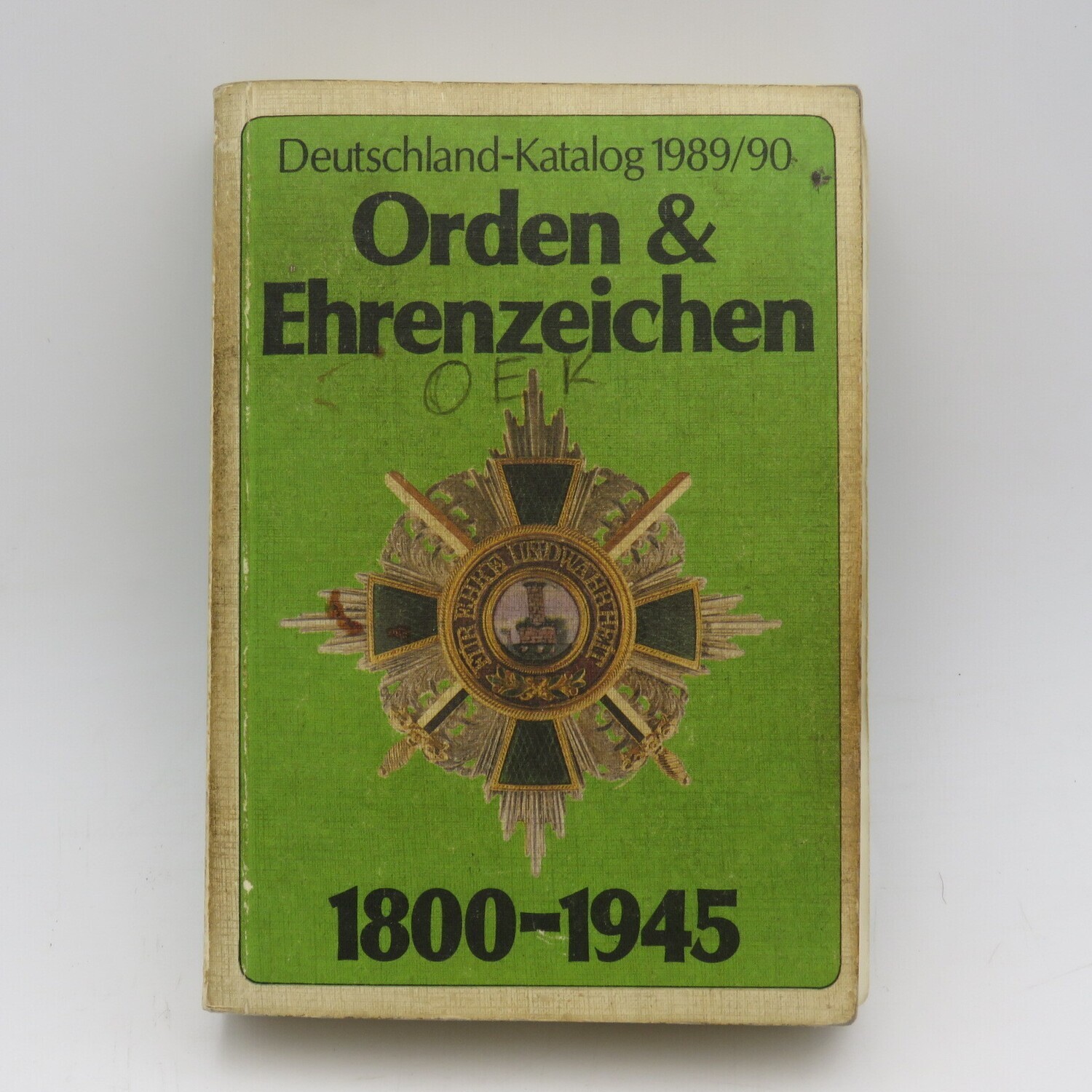 German catalogue 1989/90 Orden and Ehrenzeichen 1800 - 1945