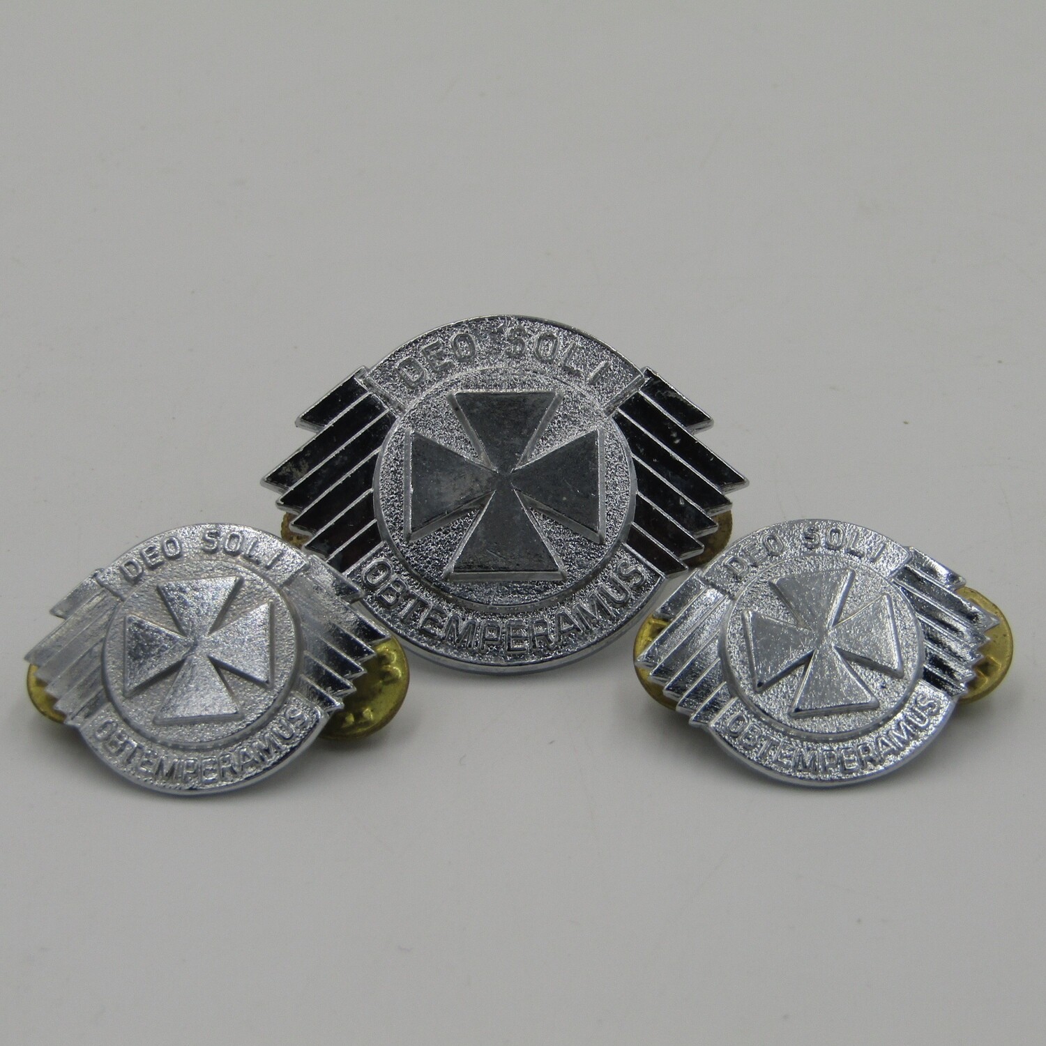 SADF Regiment Dan Pienaar cap and collar badges set