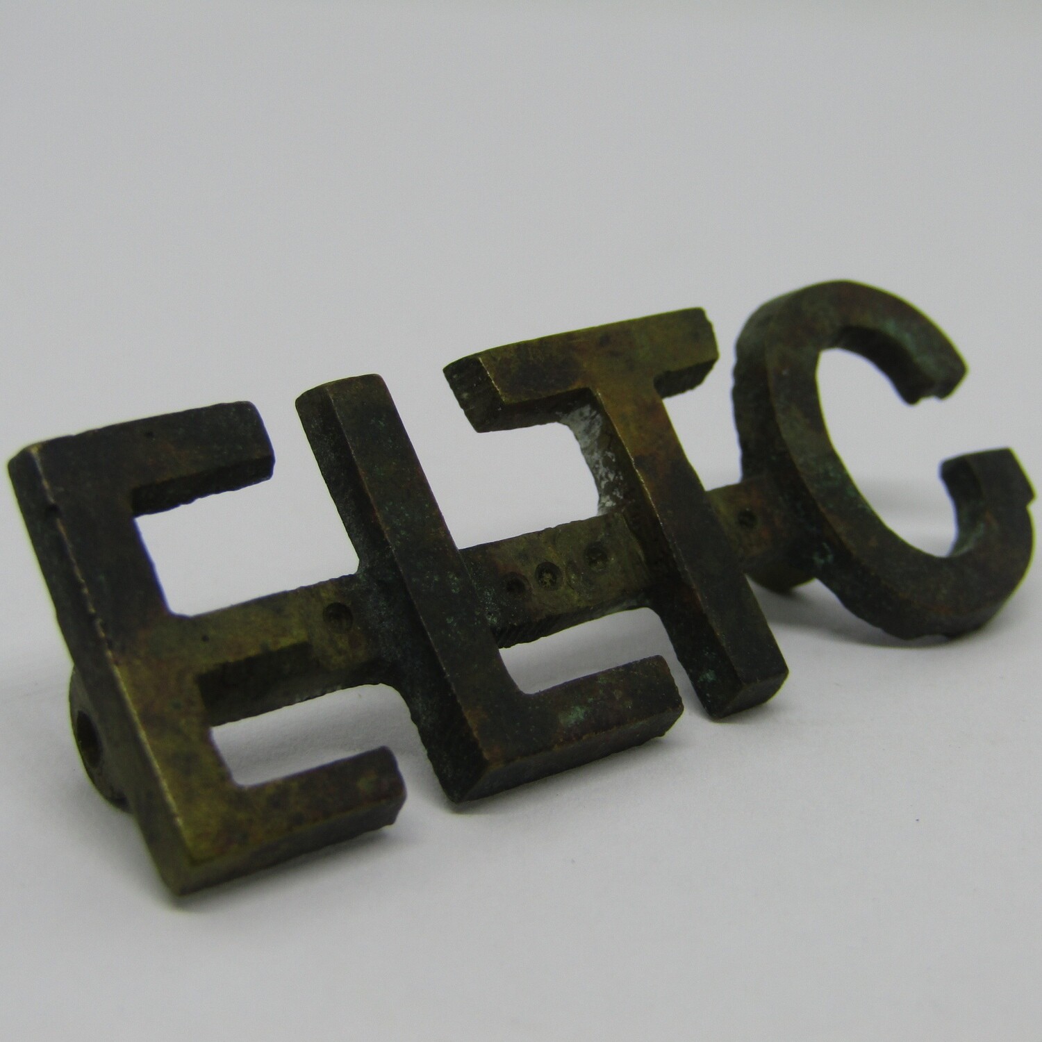 Boer War East London Town Guard shoulder title