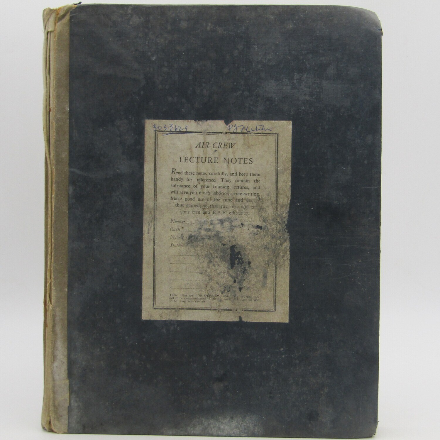 Aircrew Lecture Notes WW2 - Peter Fletcher