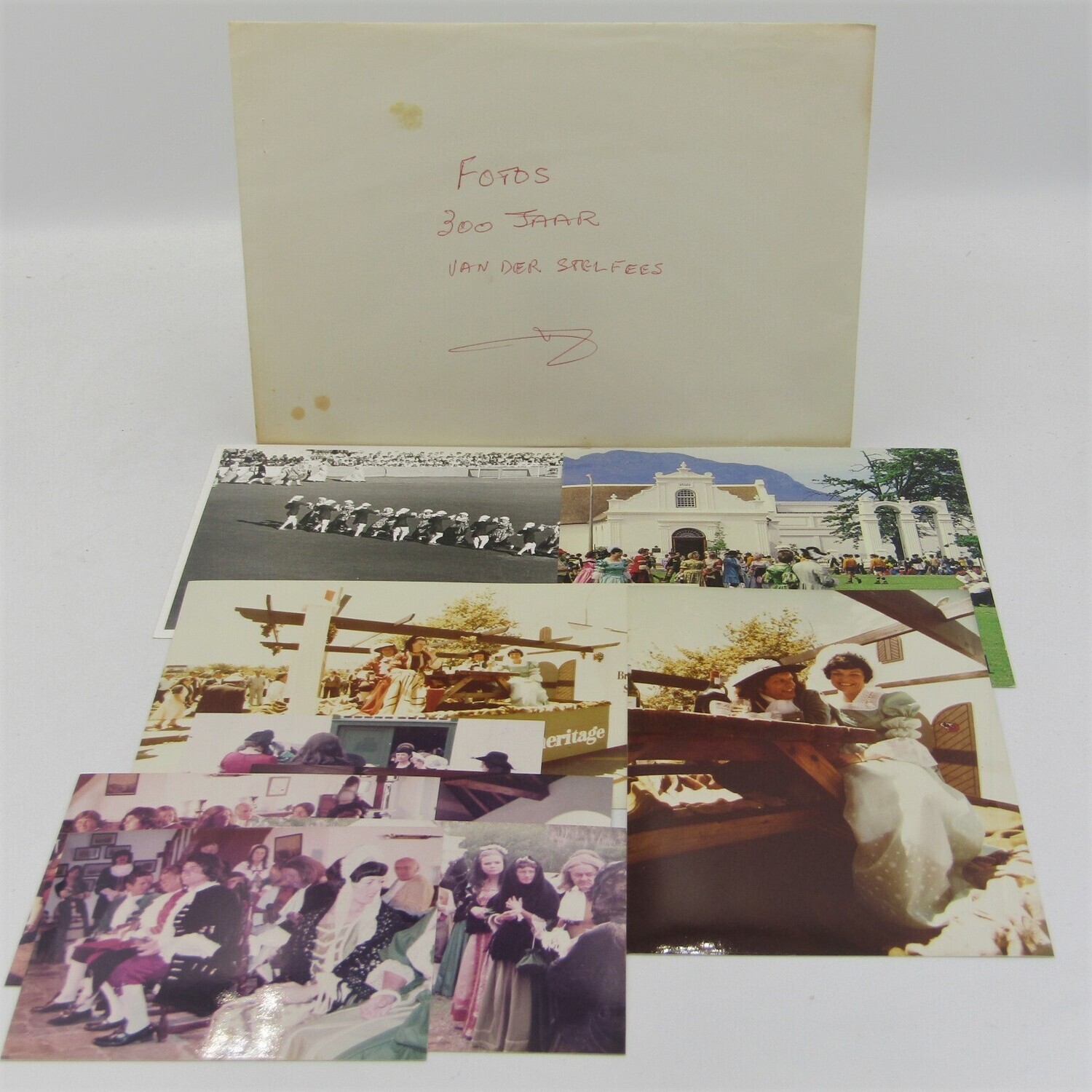 Vintage Simon van der Stel festival - original photos